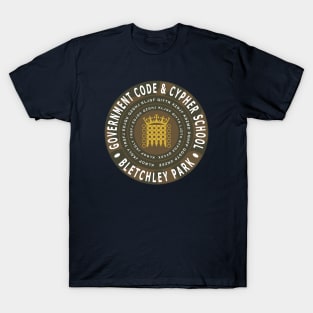 Bletchley Park Government Code & Cypher School T-Shirt